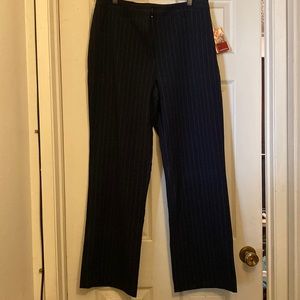 Merona Navy Pinstripe Dress Pants